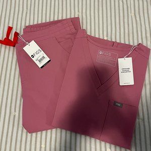 NWT CHALK PINK FIGS